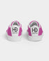 HEED NYC Women's Classic Hot Pink Vegan Leather Sneaker